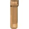 Ekena Millwork Traditional Craftsman Rough Sawn Bracket w/ Offset Brace, Western Red Cedar, 6"W x 18"D x 22"H BKT0604X18X22TRA04RWR - alternate 2